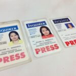 The progression of my old life as a journalist.